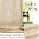 thumbnail image 4 of Cortinas jinchan Boho Beige 244 cm de Largo para Dormitorio y Sala de Estar, 4 of 9