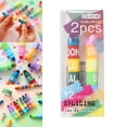 thumbnail image 4 of Veeogra Clearance!Stationery,Classroom Supplies,2pcs Highlighter Sketching Drawing Pens Shading Markers Stackable Diary Mark Pen Color Changing Pen Marking Pen Simple M,Office Supplies,Hot Pink, 4 of 8