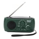 thumbnail image 3 of Radio portátil con manivela, práctica linterna LED para exteriores, multibanda AM/FM/SW, radio meteorológica solar con manivela, 3 of 14