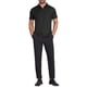 thumbnail image 2 of CAMISAS DE NEGOCIO DE MANGA CORTA DE COLOR SÓLIDO PARA HOMBRES CON CUELLO PUNTA Y BOTONES L Negro Brillante, 2 of 5