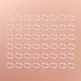 thumbnail image 2 of MasteelfCA 500Pcs 10MM Open Rings Jewelry Accessories Round Shape Double Circle Close Rings DIY Jewelry Making Materials Set for Earrings (Silver), 2 of 7