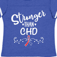 thumbnail image 4 of Inktastic CHD Awareness Ribbon Support Boys or Girls Toddler T-Shirt, 4 of 5