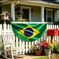 thumbnail image 4 of Half Flag Banner for Wall Hanging, Country Flag Party Decoration, Half Circle Hanging Bunting for Indoor Outdoor Events, UK Italy Mexico New Zealand France Germany Canada Styles, 4 of 5