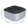 Smokeless Ashtray, Smokeless Odorless Windproof Ashtrays,Built In