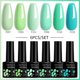 thumbnail image 1 of LILYCUTE 6 unids/set Macaron pintauñas uñas gel pintauñas semipermanentes primavera verano 6 colores neón UV LED Nail Art Gel base coat y top coat uñas gel esmaltes, 1 of 4