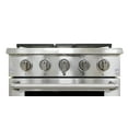 Vinotemp International Brama 30 Inch Freestanding Gas Range (Stainless