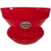 1 Rite Farm Products Turbo Pro 10# Capacity Baby Chick Feeder Poultry Chicken