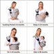 thumbnail image 4 of Portabebés All Grey, portabebés envolvente, portabebés ajustable, portabebés transpirable, portabebés para recién nacidos, recién nacidos y niños pequeños de hasta 18 kg, 4 of 5