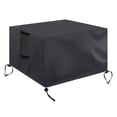thumbnail image 1 of Funda protectora cuadrada para mesa de fogata a gas, resistente al agua, al viento y a los rayos UV, resistente para muebles de patio al aire libre, 1 of 5