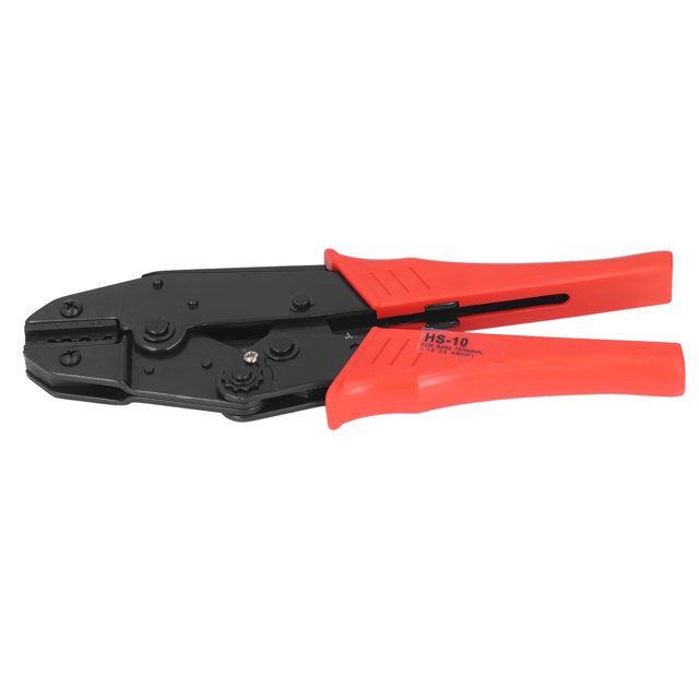 Crimpadora De Alambre, Alicates Eléctricos Mango Cómodo Material De Acero Al Carbono Pequeño Y Compacto Para Terminales De Alambre Para Troqueles Endurecidos ANGGREK Electrical Pliers