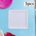 thumbnail image 6 of Almencla 5 Pieces 1:12 Dollhouse Miniature Dish Tray Model Tableware Toy Scenery Supplies Photoprops Simulated Plate Small Food Plates 3cm, 6 of 8