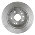 thumbnail image 3 of KarParts360 For Acura TL 2004 05 06 07 2008 Brake Rotor | Rear | Solid Type | Cast Iron | Non-Coated | Non-Directional Vane Type | 2.3 Inches Height | For 19287376, 3 of 6