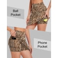 thumbnail image 4 of Pinspark Skorts for Woman with 4 Pockets Golf Skirts Knee Length High Waisted Tennis Skirt Built-in Shorts, 4 of 5