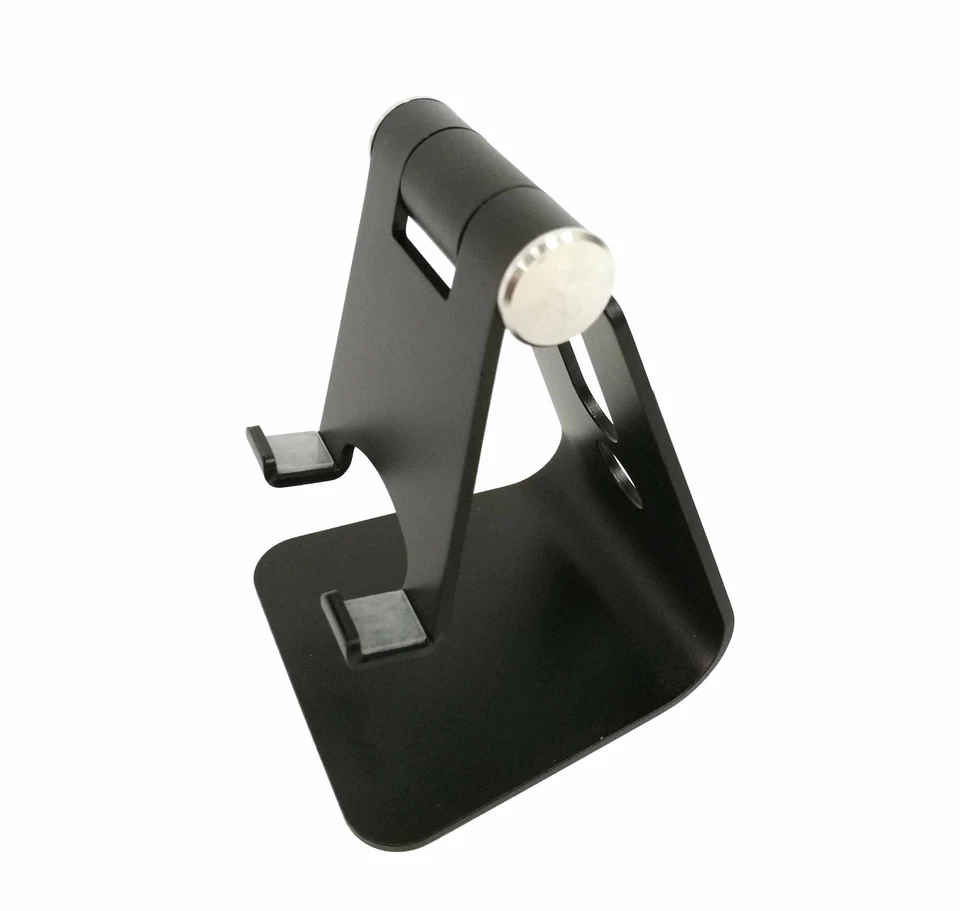 FLINT- Cell Phone Stand Aluminum Desktop Smartphone Stand Convenient Charging Port