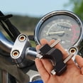 thumbnail image 4 of BESTYASH 1Par Adaptador De Manillar De Metal Negro Con Ajustable Para Motocicleta, 4 of 6