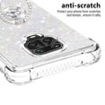 thumbnail image 3 of Funda para Xiaomi Redmi Note 9S/Note 9 PRO con Brillo Líquido Flotante, Purpurina, Parachoques y Anillo Giratorio Soporte, 3 of 5