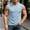 Light Blue, variant on Men's Sleeveless Crew Neck Shirt with Pocket, Casual Solid Color Tank for Everyday and Outdoor Purple S