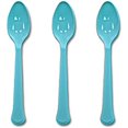 thumbnail image 2 of Bright And Vibrant Caribbean Blue Plastic Spoons, 20 Ct., 2 of 2