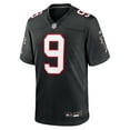 thumbnail image 2 of Men's Nike Michael Penix Jr. Black Atlanta Falcons Alternate Game Jersey, 2 of 6