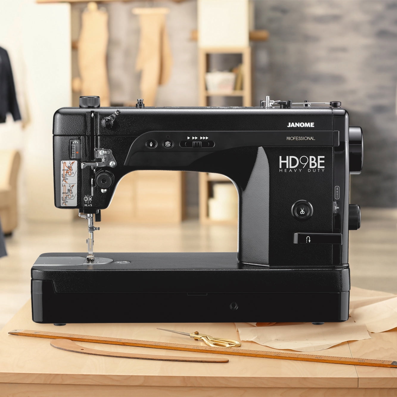 Janome HD9 Professional Black Edition Sewing & Quilting Machine
