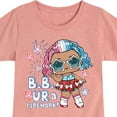thumbnail image 3 of LOL Surprise! Americana - 4th of July - B.B. Ur A Firework - Toddler & Youth Girls Short Sleeve Graphic T-Shirt, 3 of 5