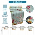 thumbnail image 6 of Easter Bunny Table Runner 120 Inches Long Farmhouse Dress Scarves, Farmhouse Watercolor Eggs Tulip Wooden Grain Dining Tablerunner for Coffee Table/Kitchen Island/Party Décor, 13" x 120", 6 of 8
