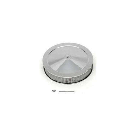 14' Chrome Air Cleaner - Eckler's Premier Products 61157026 Chevy Truck Air Cleaner 14