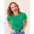thumbnail image 2 of Creating Life Of My Dreams Shaped T-Shirt Women -Image by Shutterstock, Female Small, 2 of 4