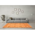thumbnail image 3 of Ahgly Company Indoor Rectangle Oriental Orange Traditional Area Rugs, 3' x 5', 3 of 4