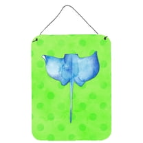 Sting Ray Green Polkadot Wall or Door Hanging Prints