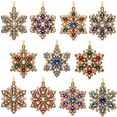 thumbnail image 3 of Christmas DIY Pearl Diamond Ornaments, Art Kit For Adults, Glossy Pearl Acrylic Hanging Decor For Christmas Tree Holiday Decor, 3 of 6