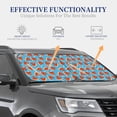 thumbnail image 5 of Uemuo Cartoon Watermelon Printed 2 PCS Car Windshield Sun Shade, Auto Sun Heat and UV Rays Blocker, Foldable Automotive Front Window Sunshade Protector, 5 of 7