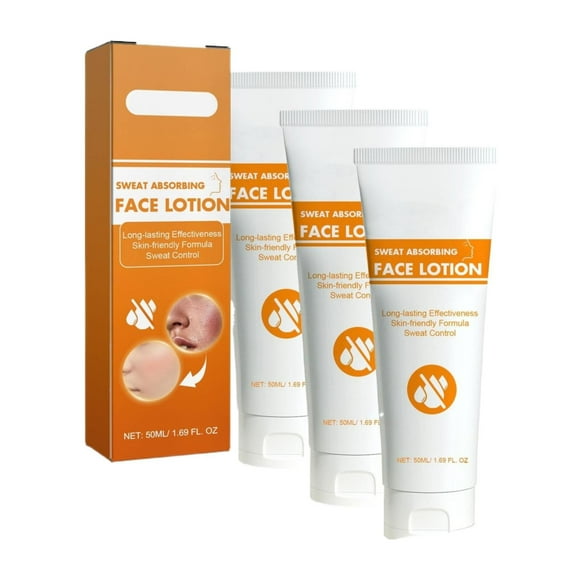 Desertasis body lotin Sweat Absorbing Face Lotion Lightweight Sweat For Sweaty Hands Long Lasting Mild Antisweat For Oily Face And Scalp & Armpit Sweat Control 50Ml