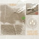 thumbnail image 4 of Alfombra de baño Yimobra, larga, 44 x 24 cm, espuma viscoelástica supersuave, color beige, 4 of 7