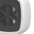 thumbnail image 4 of Fan Heater, Small Portable Space Heaters High Power Fast Heating Ceramic Electric Heater 1200W, Mini Heaters[white], 4 of 8