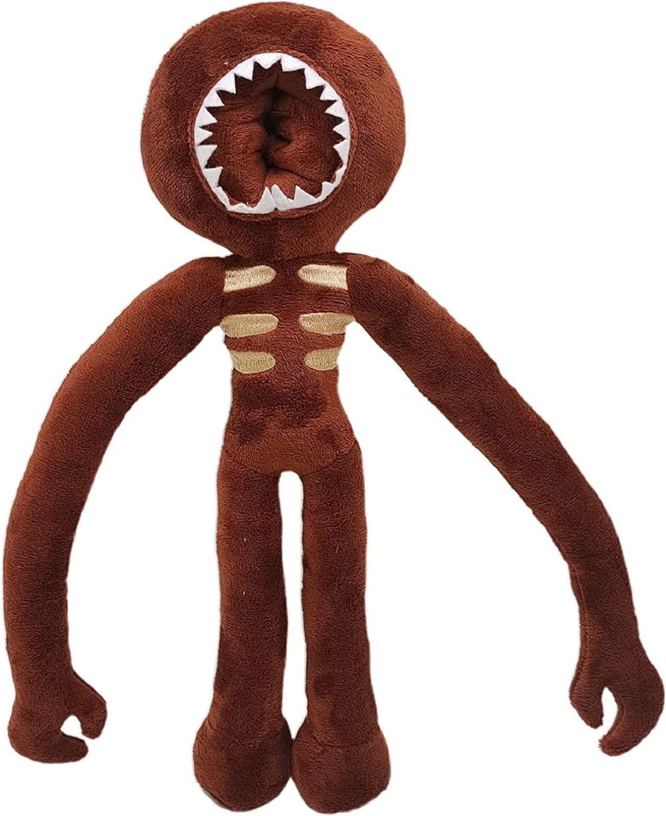 ZZZQ Doors Screech Plush, Monster Horror Doors Game Plush, BrownMan