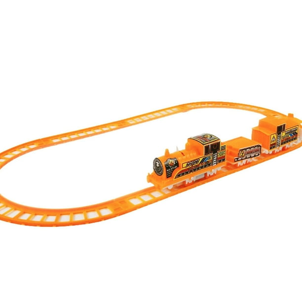 Modelo de riel de tren eléctrico de ensamblaje de desarrollo para bebés y niños