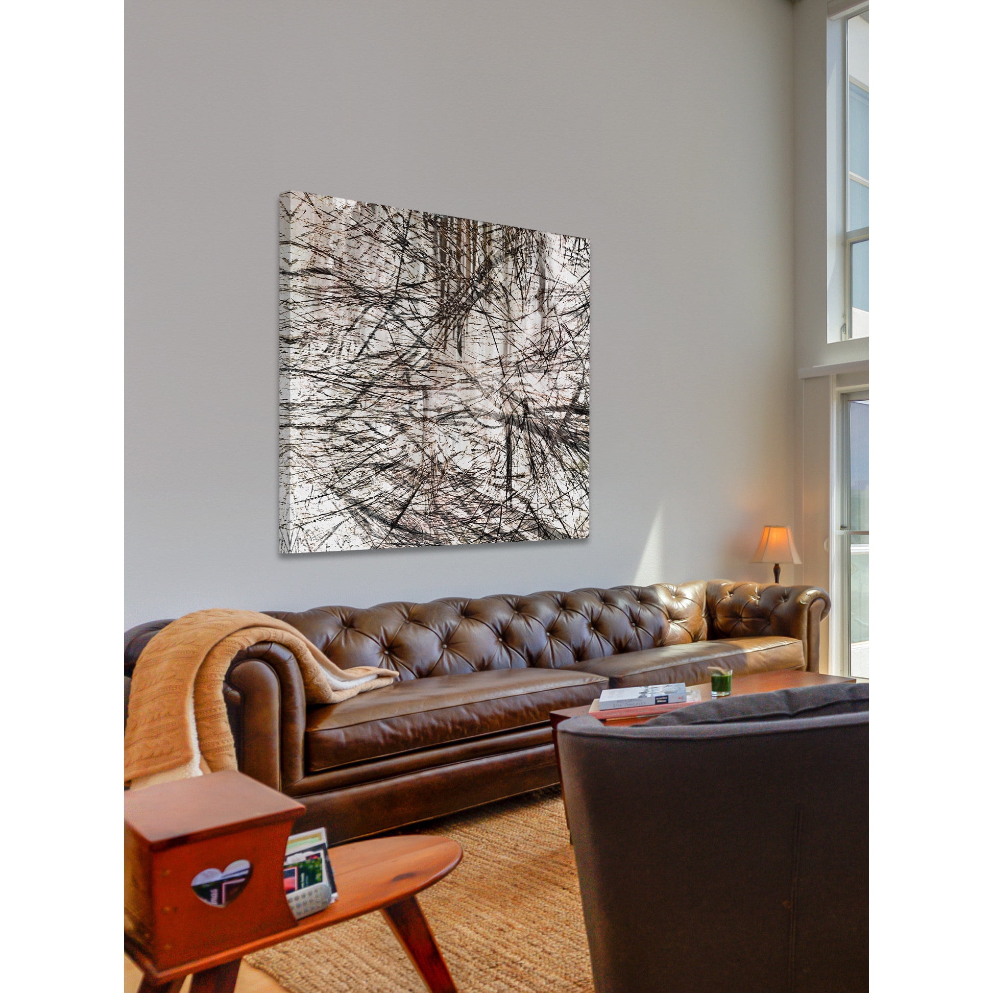Marmont Hill - "Drift IV" by Sia Aryai Painting Print on Wrapped Canvas