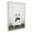 White, variant on Kate and Laurel Sylvie Panda Waving in Rustic Bath Framed Canvas Wall Art by Amy Peterson Art Studio, 18x24 Gold, Modern Fun Decorative Bathtub Wall Art for Home Décor