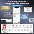 thumbnail image 4 of Phomemo M250 Label Maker, 3 Inch Thermal Label Maker Machine with Tape, Versatile App with 1500 Icons & 200 Templates, Thermal Barcode Labe, 4 of 8