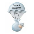 thumbnail image 4 of Personalized Baby's First Christmas Ornament 2024 - My First Christmas Ornament 2024 - Baby Boy Bundle Parachute Ornament Blue, 1st Christmas Baby Ornament 2024 - Free Customization, 4 of 10