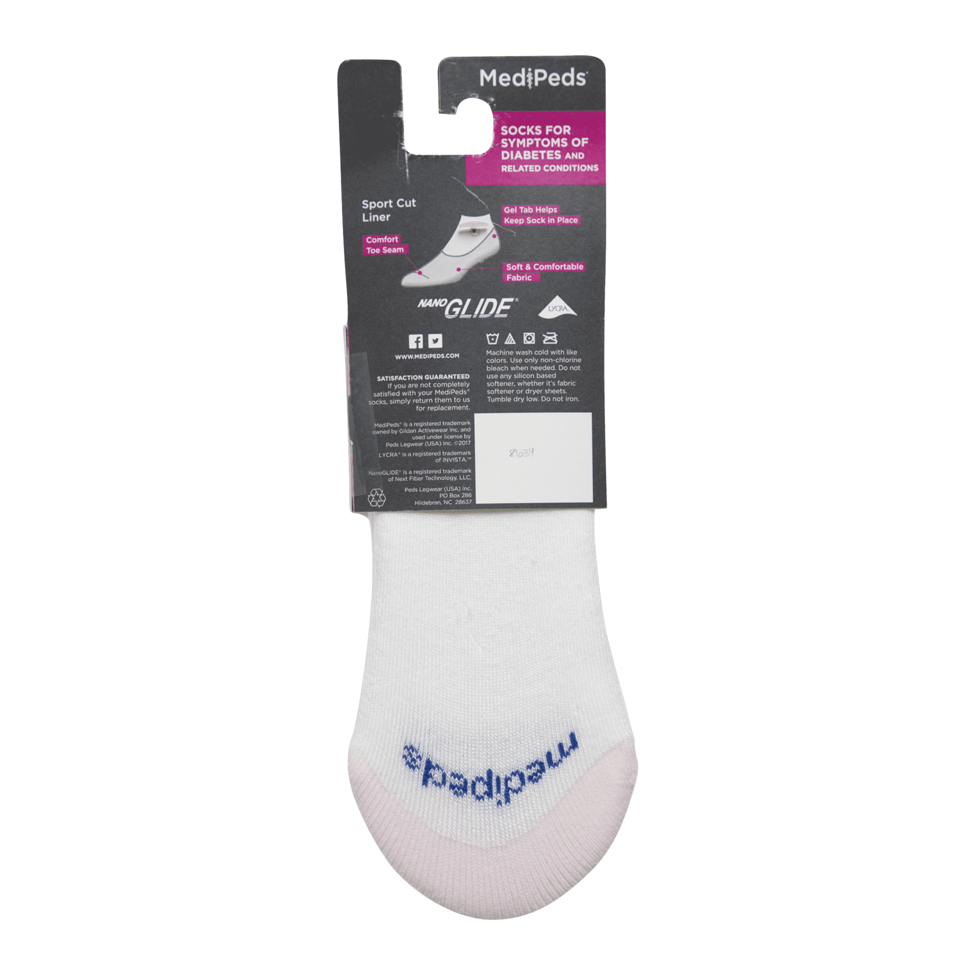 Medi peds no show deals socks
