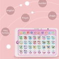 thumbnail image 4 of Meitianfacai Kids Tablet Boys Learning Tablet PC, Numbers, Math, Early Development Interactive Electronic Toy Christmas Gifts Baby Toys For Boys And Girls, 4 of 7