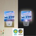 thumbnail image 2 of Yayeee LED Plug in Night Light for The Home with Auto Dusk to Dawn Light Sensors, 2 Pack, Blue Sky, 2 of 6