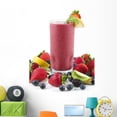 thumbnail image 1 of Berry Smoothie Wall Decal by Wallmonkeys Peel and Stick Graphic (48 in H x 32 in W) WM7949, 1 of 4