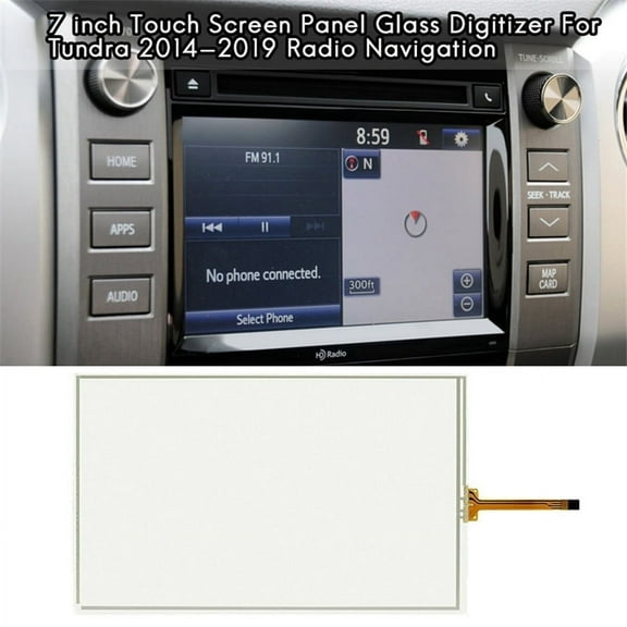 Touch Screen Glass Digitizer 7'' For Toyota Tundra Radio Navigation 2014 - 2019