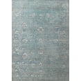 thumbnail image 1 of Ahgly Company Machine Washable Indoor Rectangle Industrial Modern Baby Blue Area Rugs, 2' x 5', 1 of 7