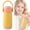 A, variant on Clearance Under $10 | Portable Insulated Water Bottle with Locking Lid and Handle for Sports, Travel, and Daily Hydration, Off-White