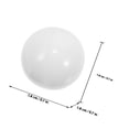 thumbnail image 4 of OULII Perles de Roue de Roulette pour Accessoires de Jeu en Résine Blanche 18MM, 4 of 8