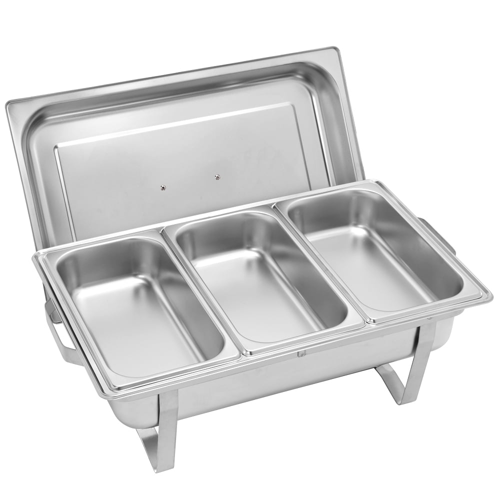 Chafing Dishes buffet, 8 Quart FullSize Stainless Steel Aluminum